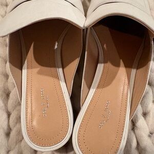 Rag & Bone Cream Mules